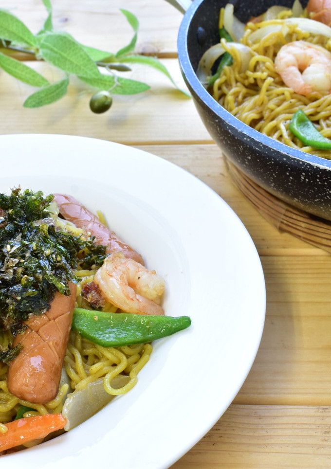 かつお海苔の焼きそば-レシピのメイン写真
