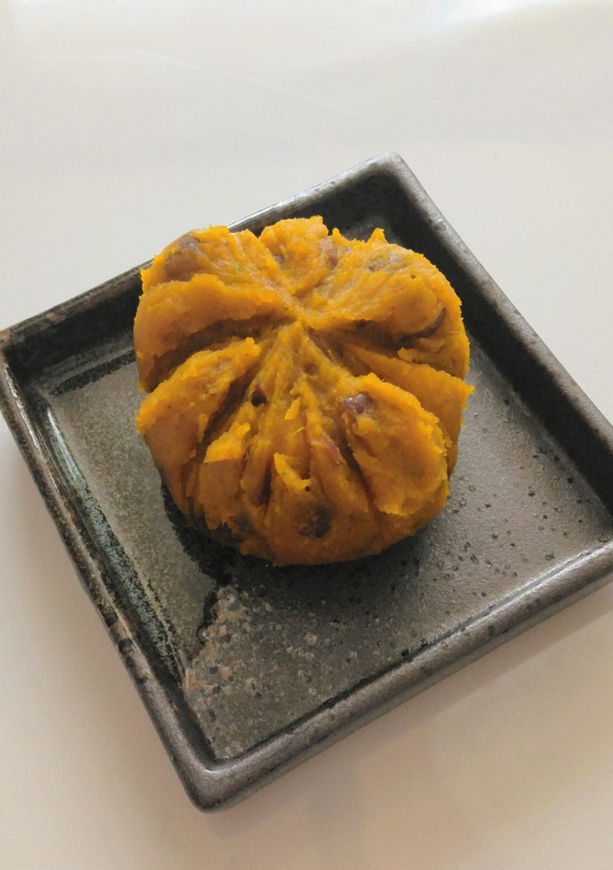 【冬至】南瓜と小豆の茶巾◎南瓜消費-レシピのメイン写真