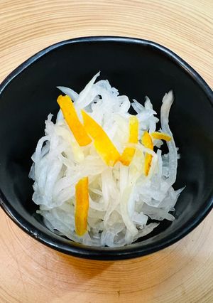 母ちゃんの隠し味とドライ柚子で浅漬大根-レシピのメイン写真