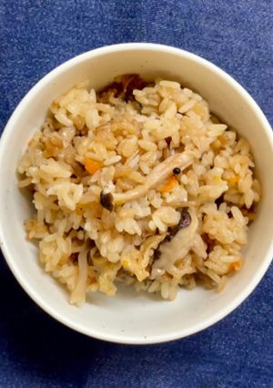 生どんこたっぷり♪きのこの炊き込みご飯-レシピのメイン写真