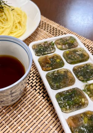 そうめんヘビロテ界隈へ✨『薬味氷』-レシピのメイン写真