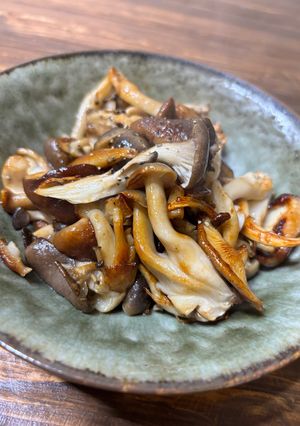 お好きなキノコでサッとバター焼き-レシピのメイン写真