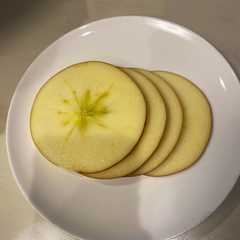 รูปของ りんごの切り方