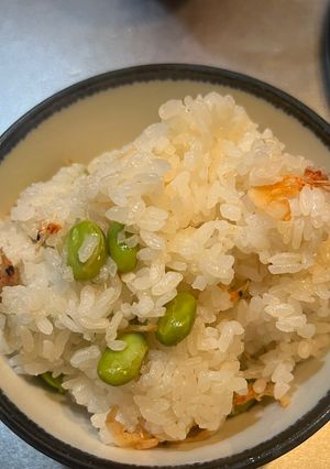 桜えびと枝豆の炊き込みご飯🦐🫛-レシピのメイン写真