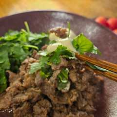 รูปของ ラム肉の生姜焼き