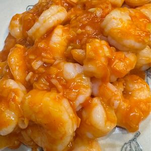 ご飯が止まらないエビチリ