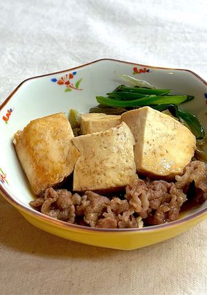 手間なし簡単！すき焼き風✨肉豆腐-レシピのメイン写真
