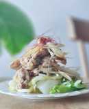 副菜☆豚肉白菜さっぱり梅ネギ☆疲労回復