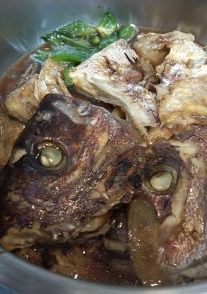 【焼いて美味しい】鯛のアラ炊き　活力なべ-レシピのメイン写真