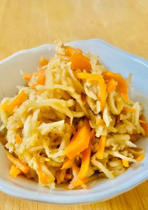 ツナと切り干し大根の炒め煮-レシピのメイン写真