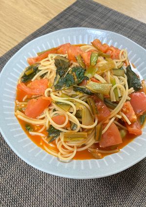 トマトジュースのパスタ🍝-レシピのメイン写真