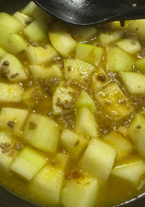 とろとろ冬瓜とひき肉のカレー煮-レシピのメイン写真