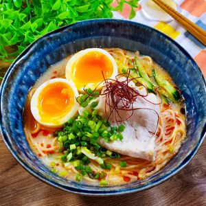 手間なし~そうめんで！冷やし麻辣湯