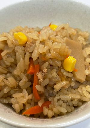 超かんたん炊き込みご飯-レシピのメイン写真