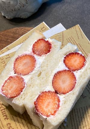 断面気にせず！我が家のフルーツサンド-レシピのメイン写真