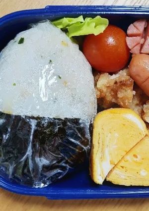 超絶簡単★秋のどんぐりおにぎりのお弁当-レシピのメイン写真