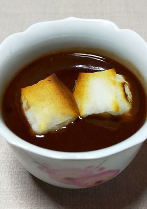 ラム酒香るチョコレートぜんざい-レシピのメイン写真