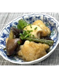 鶏肉とナスの甘酢炒め★動画あり★-レシピのメイン写真