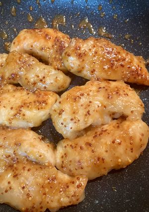 やわらかい✨ササミのマスタードチキン-レシピのメイン写真