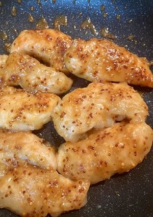 やわらかい✨ササミのマスタードチキン-レシピのメイン写真