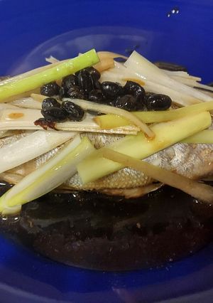 清蒸魚(チンジャオユイ　中華蒸し魚)-レシピのメイン写真