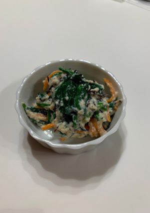 ほうれん草とひじきの白和え★-レシピのメイン写真