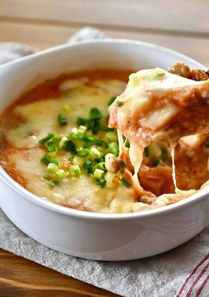 長芋の納豆キムチグラタン-レシピのメイン写真