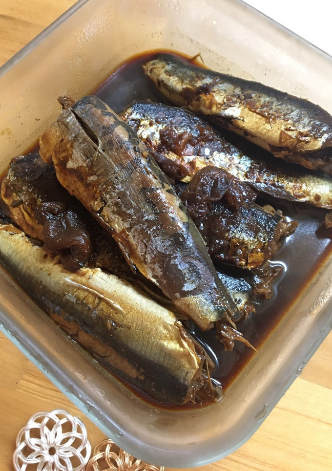 給食の「いわしの梅煮」♡骨まで食べよう-レシピのメイン写真