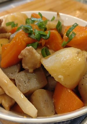 ＊じゃがいも入り筑前煮＊-レシピのメイン写真