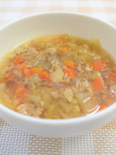 【離乳食後期】しゅうまいスープ-レシピのメイン写真