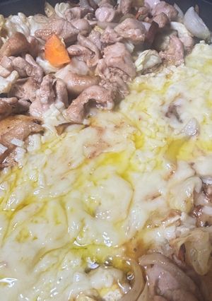 ホットプレートで簡単⭐︎チーズダッカルビ-レシピのメイン写真