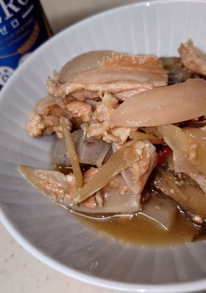 ヤゲン軟骨の味噌煮-レシピのメイン写真