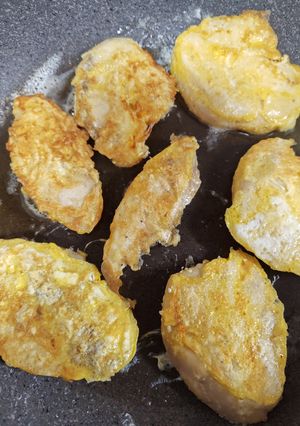冷めても美味しい鶏むね肉のハーブピカタ-レシピのメイン写真