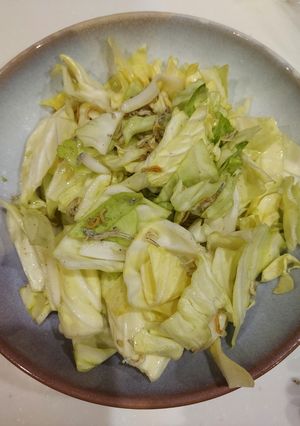 キャベツとちりめんじゃこの和え物-レシピのメイン写真