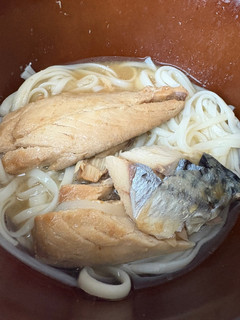 一人暮らし簡単鯖味噌うどん-レシピのメイン写真