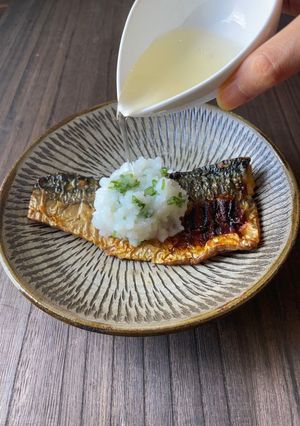 美味酢でつくる、焼き魚のおろし酢かけ-レシピのメイン写真