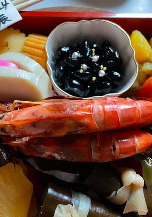 お節　staubで簡単黒豆-レシピのメイン写真