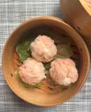 はんぺんの明太子蒸ししんじょ
