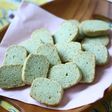 大葉チーズの米粉サブレ