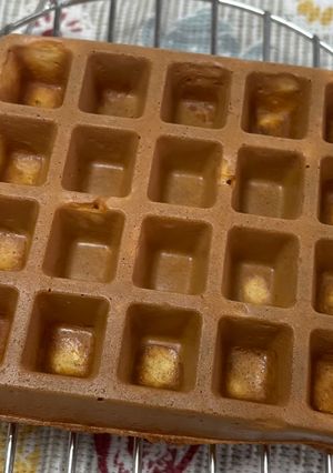 アメリカンワッフル-レシピのメイン写真