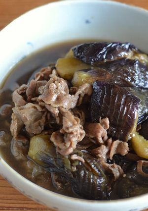 ナスと豚肉のくたくた煮-レシピのメイン写真