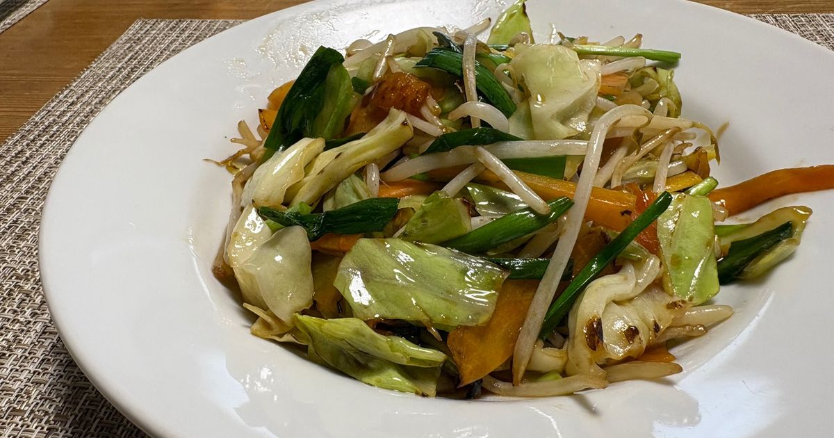 みんな大好き！町中華の野菜炒め（肉なし） by まぁ～ふぃー