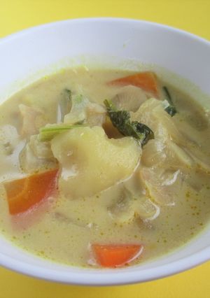 【保育所レシピ】根菜のカレー風味スープ-レシピのメイン写真