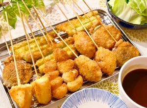 おうちで簡単☆串カツ(串揚げ)揚げ焼き！-レシピのメイン写真