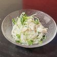 春雨とサラダチキンのめんつゆマヨサラダ