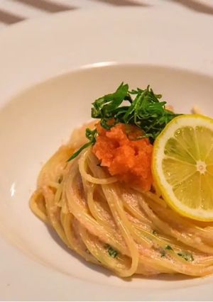至高の和風たらこクリームパスタ-レシピのメイン写真