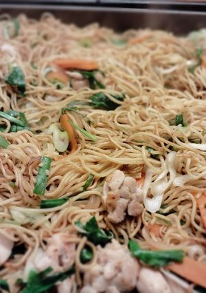 ホットプレートで塩焼きそば-レシピのメイン写真