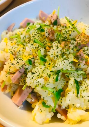 省コスト●魚肉ソ＆豆苗の玉子チャーハン-レシピのメイン写真