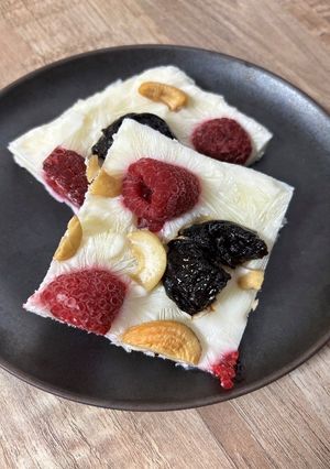 冷やして簡単！ヨーグルトバーク-レシピのメイン写真