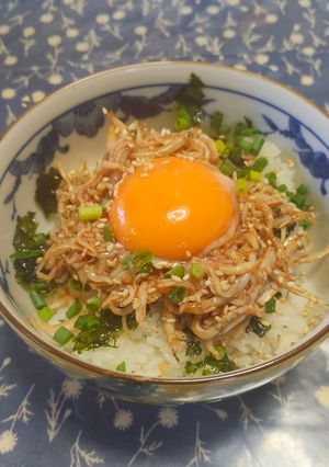 火を使わず5分🌟悪魔の韓国風しらす丼-レシピのメイン写真